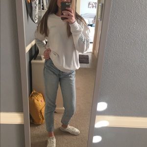 Pink Victoria’s Secret crewneck sweatshirt